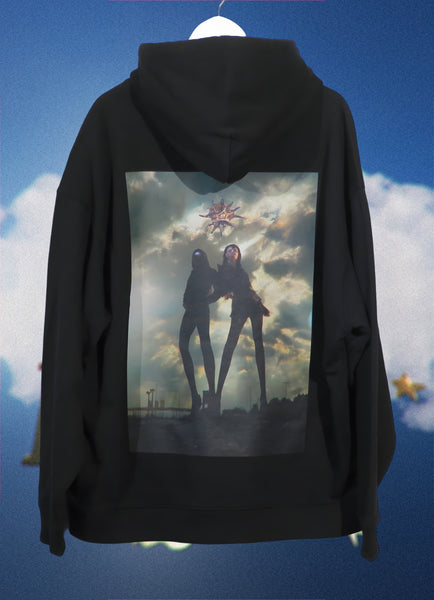 MEGA DANCE BLACK HOODIE